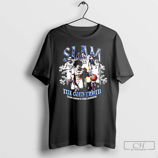 Premium Slam The Cold Truth Elliot Cadeau Yaxel Lendeborg Michigan Jersey T-Shirts, Hoodie, Sweatshirt | AU18TeeNovaLab.com