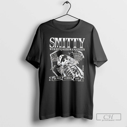 Premium Smitty Werbenjagermanjensen He Was Number One Retro Shirt Sweater Hoodie, Sweatshirt | AU18TeeNovaLab.com