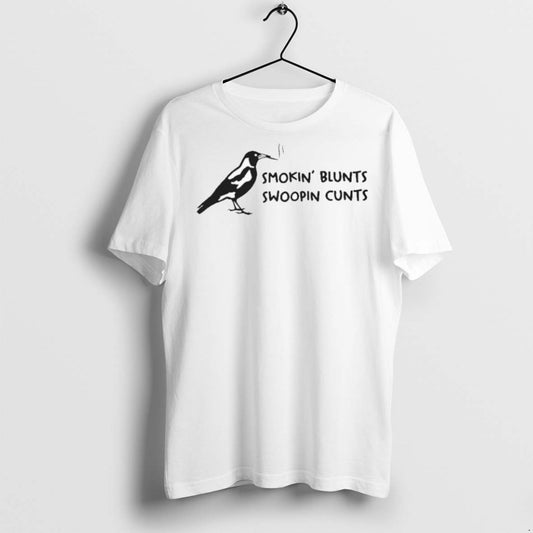Premium Smoking Blunts Swooping Cunts T Shirts