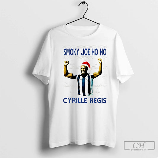 Premium Smoky Joe Ho Ho Cyrille Regis West Brom Christmas Christmas T-Shirts, Hoodie, Sweatshirt | AU18TeeNovaLab.com