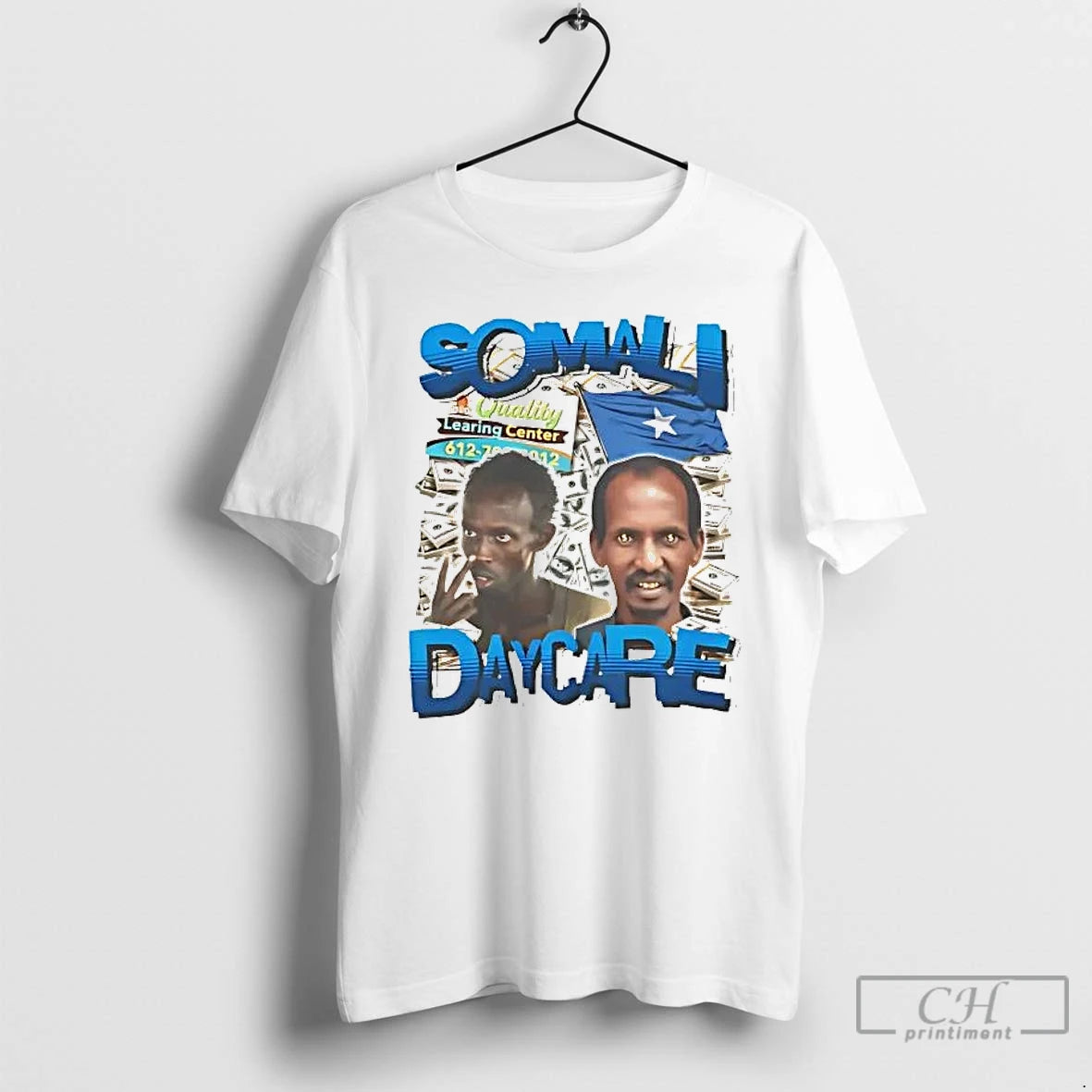 Premium Somali Daycare Quality Learing Center Money T-Shirts, Hoodie, Sweatshirt | AU18TeeNovaLab.com