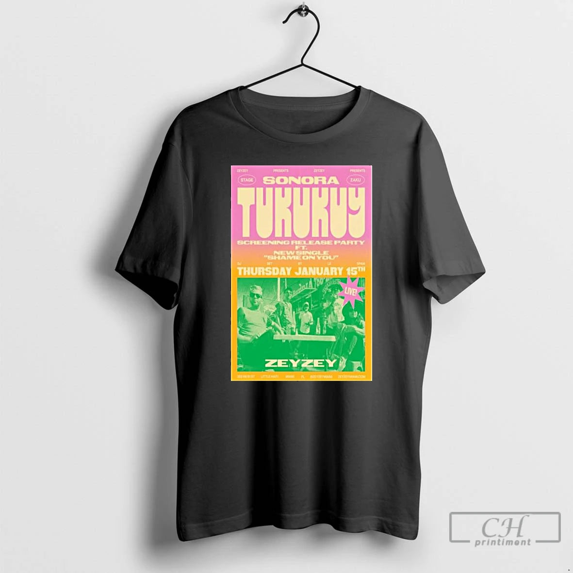 Premium Sonora Tukukuy Little Haiti Miami January 15 2026 Concert T-Shirts, Hoodie, Sweatshirt | AU18TeeNovaLab.com
