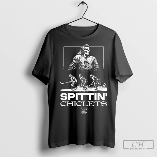 Premium Spittin Chiclets Worldwide Hockey Club Skull Est 2016