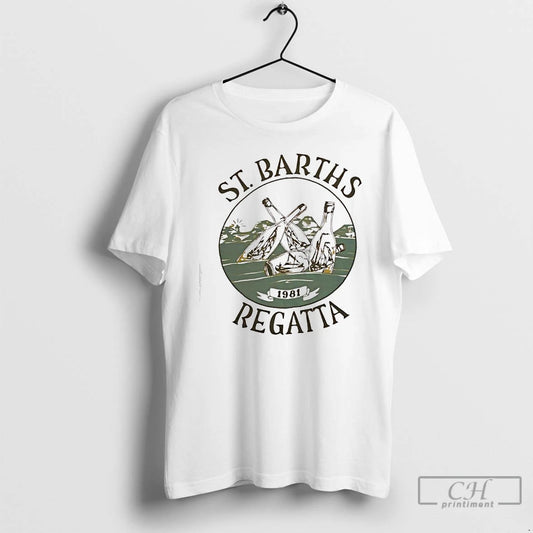 Premium St Barths Regatta 1981 Sailing Event Graphic T-Shirts, Hoodie, Sweatshirt | AU18TeeNovaLab.com