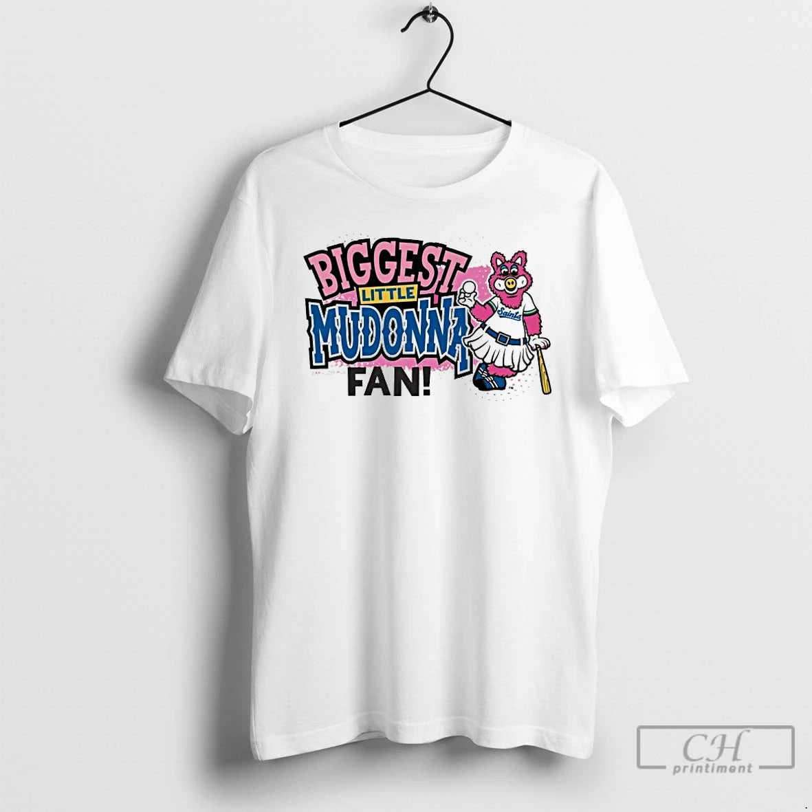 Premium St Paul Saints Biggest Little Mudonna Fan T-Shirts, Hoodie, Sweatshirt | AU18TeeNovaLab.com