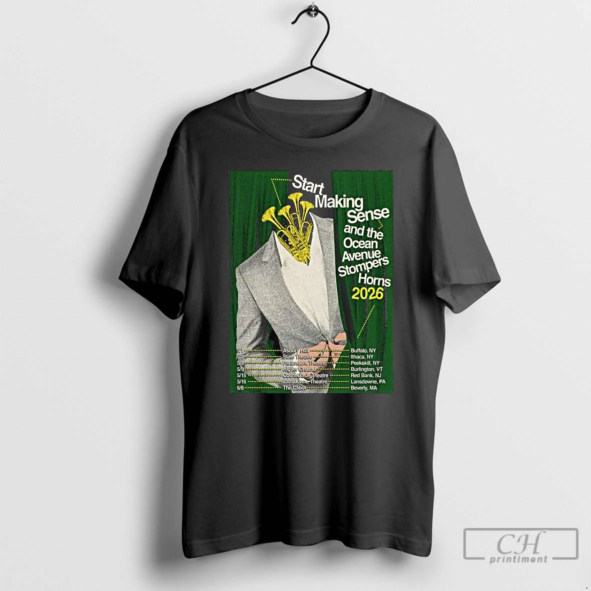 Premium Start Making Sense And Ocean Avenue Stompers Horns Tour 2026 T-Shirts, Hoodie, Sweatshirt | AU18TeeNovaLab.com