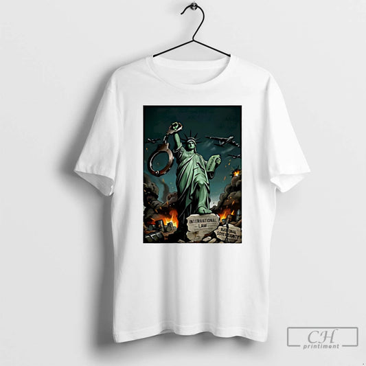 Premium Statue Of Liberty Imperialism International Law National Sovereignty T-Shirts, Hoodie, Sweatshirt