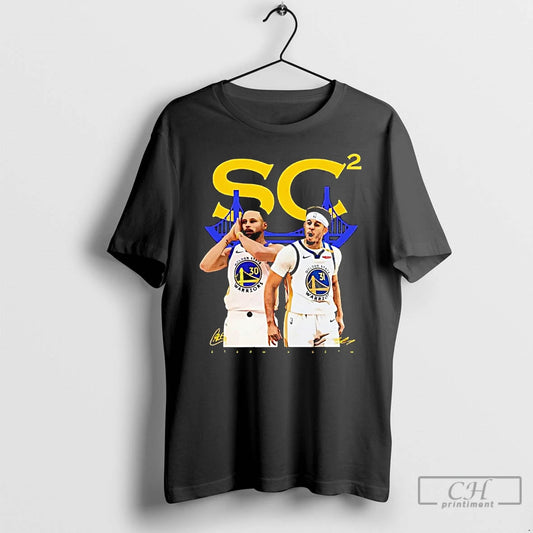 Premium Steph And Seth Curry Double Sc Night Night Golden State Warriors T Shirts