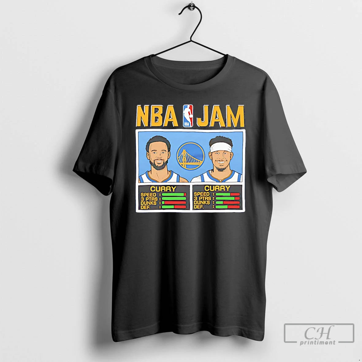 Premium Stephen Curry And Seth Curry Golden State Warriors Nba Jam T-Shirts, Hoodie, Sweatshirt | AU18TeeNovaLab.com