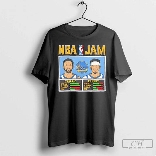 Premium Stephen Curry And Seth Curry Golden State Warriors Nba Jam T-Shirts, Hoodie, Sweatshirt | AU18TeeNovaLab.com