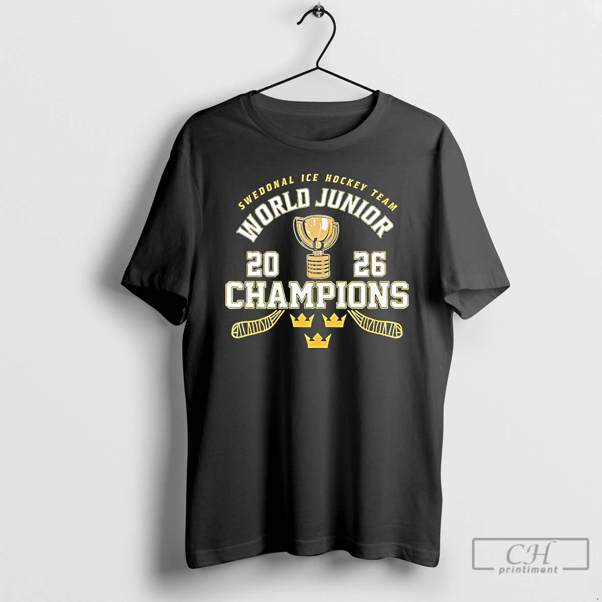 Premium Swedonal Ice Hockey Team World Junior 2026 Champions T-Shirts, Hoodie, Sweatshirt | AU18TeeNovaLab.com