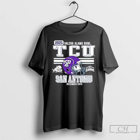 Premium Tcu San Antonio 2025 Alamo Bowl Bound Helmet T-Shirts, Hoodie, Sweatshirt | AU18TeeNovaLab.com