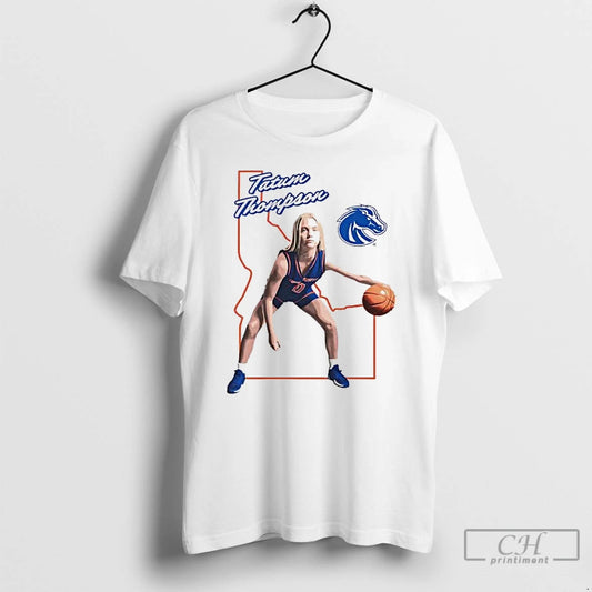 Premium Tatum Thompson Illustrated Hometown Boise State Basketball T-Shirts, Hoodie, Sweatshirt | AU18TeeNovaLab.com