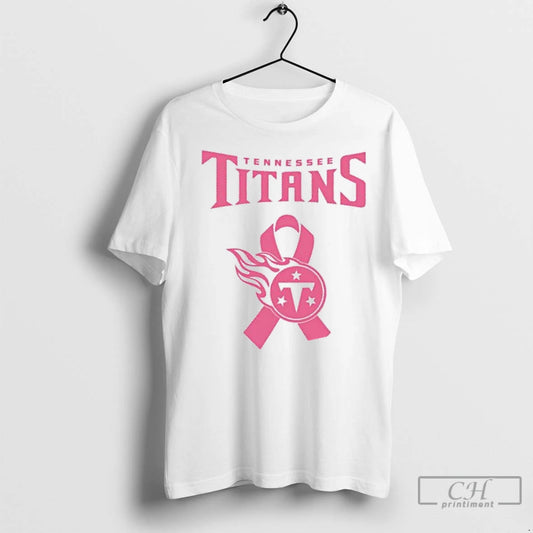Premium Tennessee Titans October Breast Cancer Awareness Month 2 Sided