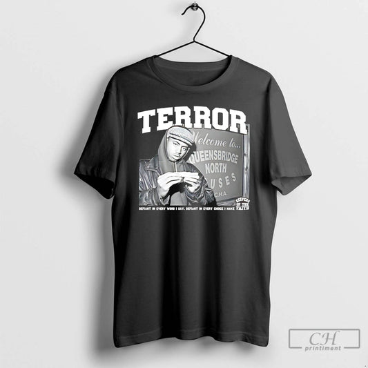 Premium Terror Keepers Of The Faith Defiant In Every Word I Say T Shirts Sweater Hoodie, Sweatshirt | AU18TeeNovaLab.com