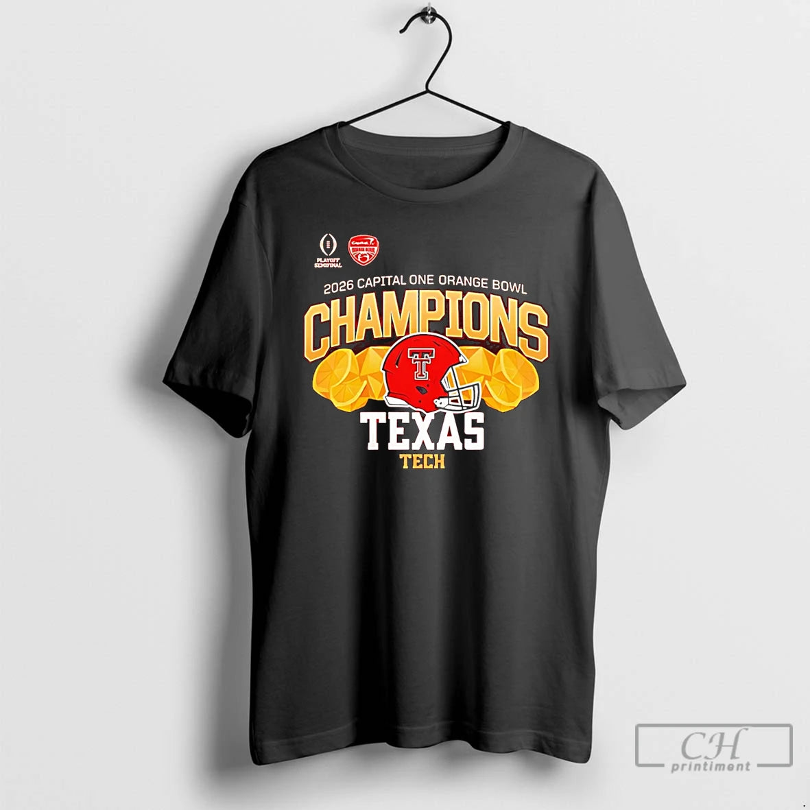 Premium Texas Tech Red Raiders 2026 Orange Bowl Champions Ncaa T-Shirts, Hoodie, Sweatshirt | AU18TeeNovaLab.com