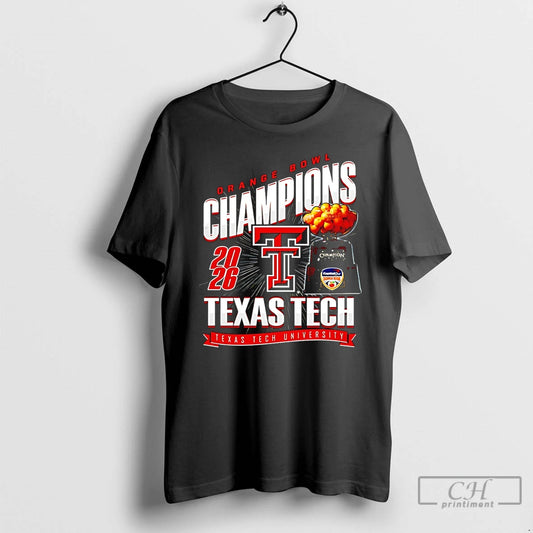 Premium Texas Tech Football 2026 Orange Bowl Champions Classic
