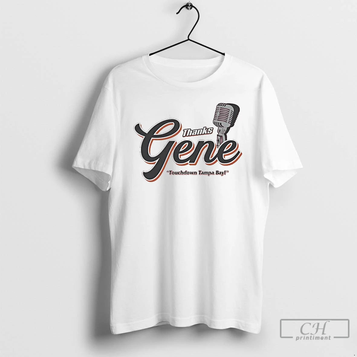Premium Thanks Gene Touchdown Tampa Bay Buccaneers T-Shirts, Hoodie, Sweatshirt | AU18TeeNovaLab.com