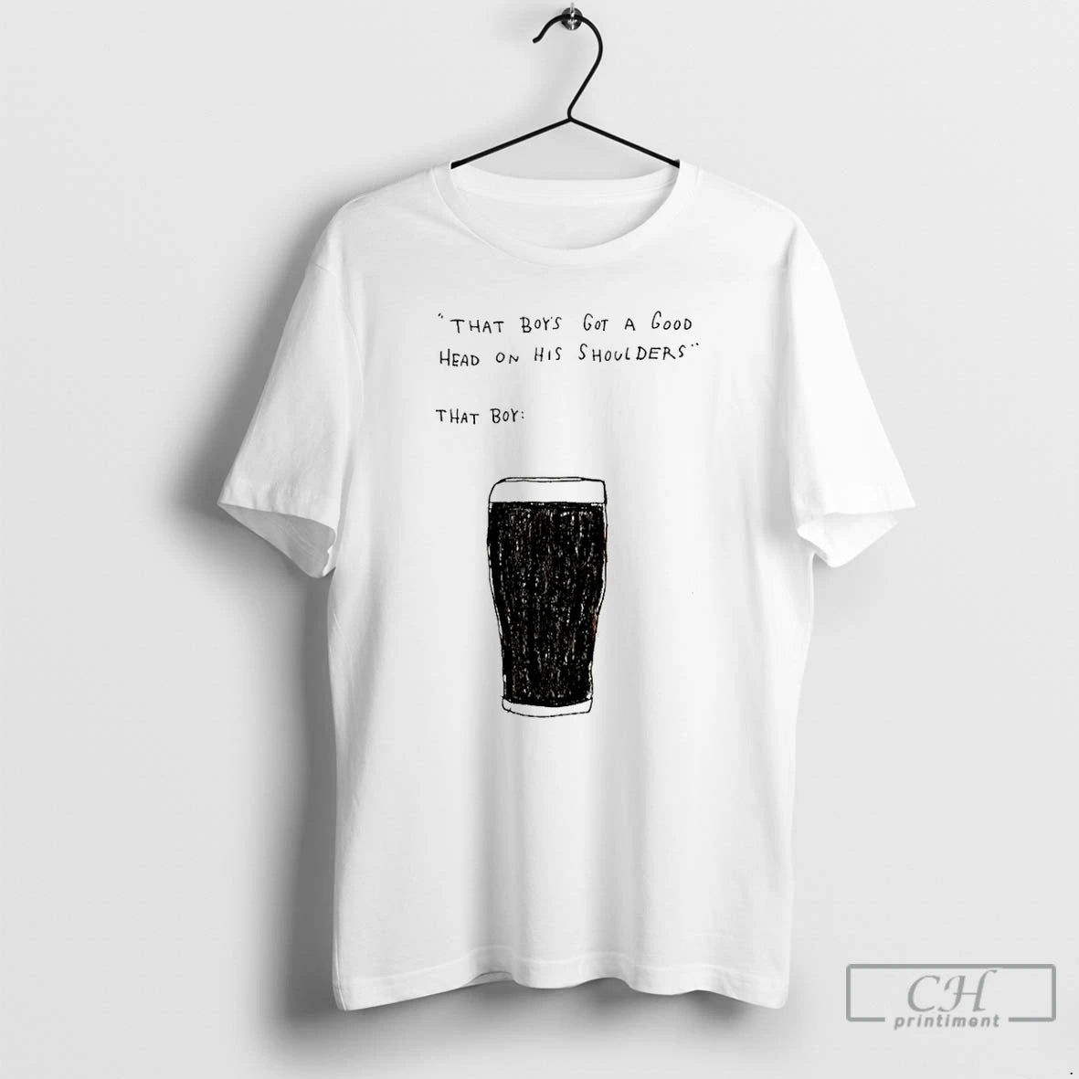 Premium That Boys Got A Good Head On His Shoulders T-Shirts, Hoodie, Sweatshirt | AU18TeeNovaLab.com