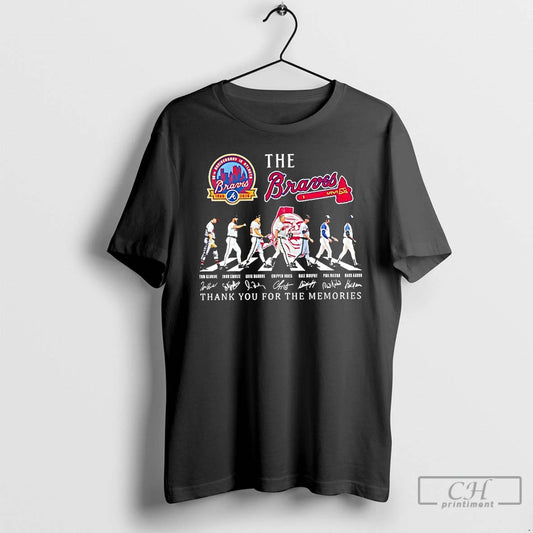 Premium The Atlanta Braves Players Walking Abbey Road 1966 2026 Thank You For The Memories