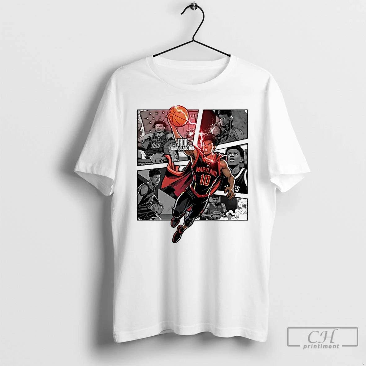 Premium The Avengers Thor Baba Oladotun Maryland Mens Basketball T-Shirts, Hoodie, Sweatshirt | AU18TeeNovaLab.com