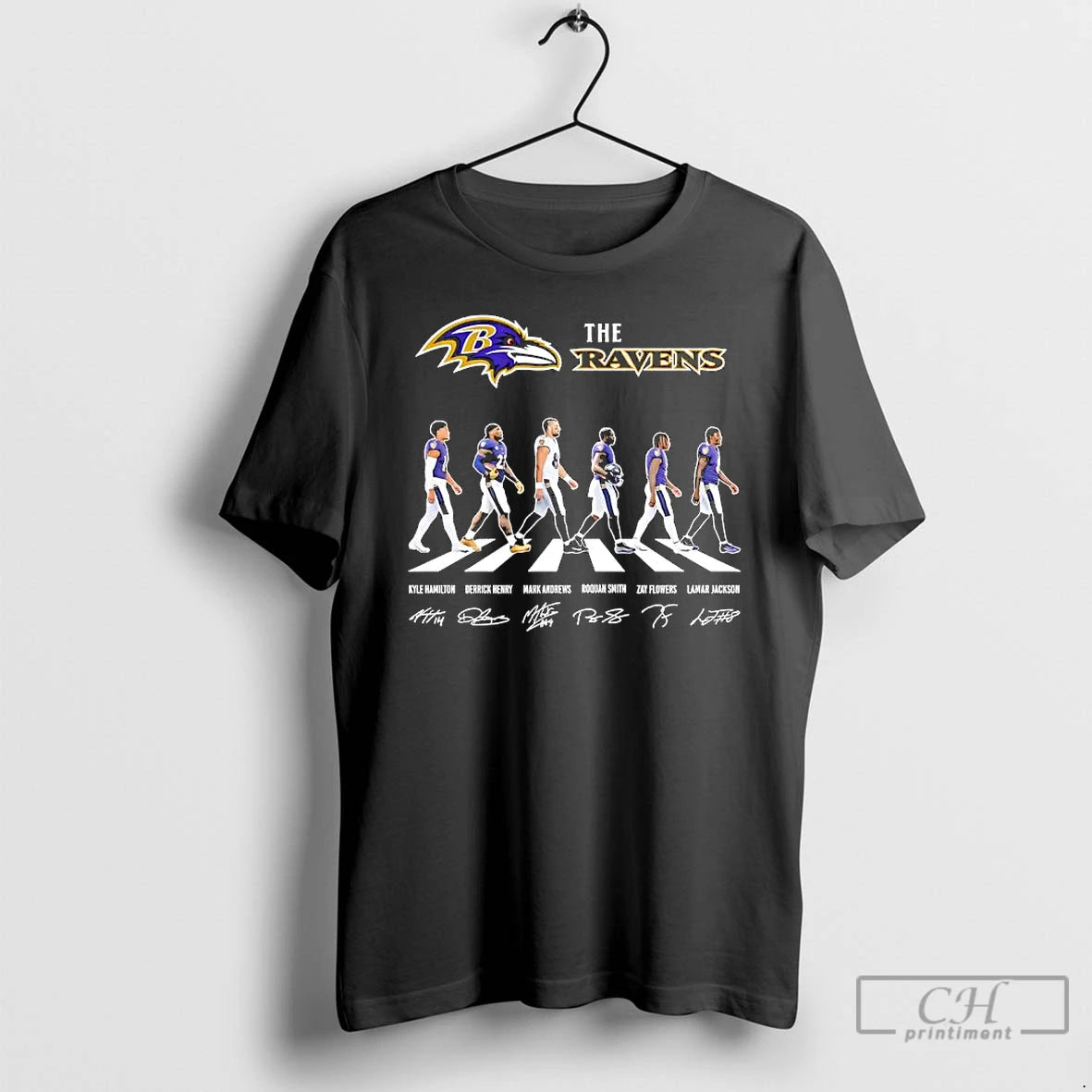 Premium The Baltimore Ravens X Abbey Road Several Players Signature T-Shirts, Hoodie, Sweatshirt | AU18TeeNovaLab.com