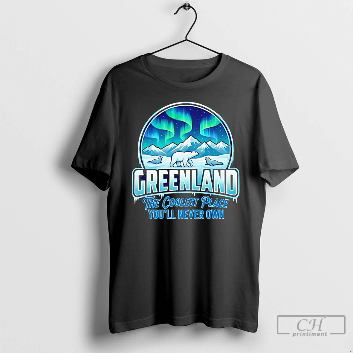 Premium The Coolest Place Youll Never Own Greenland T-Shirts, Hoodie, Sweatshirt | AU18TeeNovaLab.com