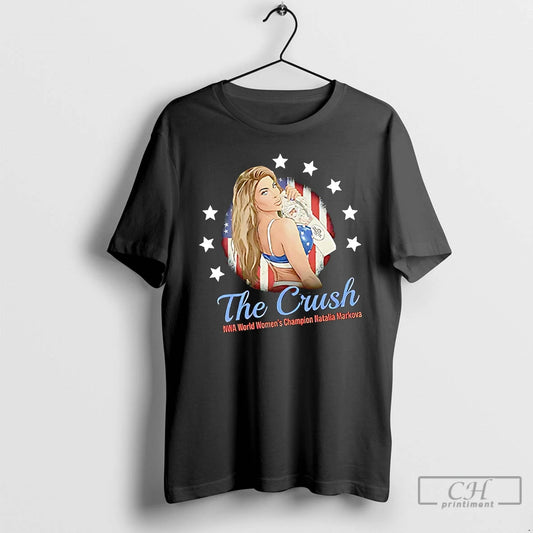 Premium The Crush Nwa World Womens Champion Natalia Markova T-Shirts, Hoodie, Sweatshirt | AU18TeeNovaLab.com