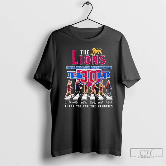 Premium The Lions 30th Anniversary 1996 2026 Youll Hear Our Mighty Roar T Shirts Sweater Hoodie, Sweatshirt