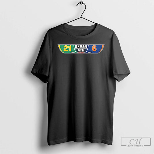 Premium The Scoreboard Packers 21 6 Bears 4th 19 Nfc Wild Card 2026 T Shirts Hoodie, Sweatshirt | AU18TeeNovaLab.com