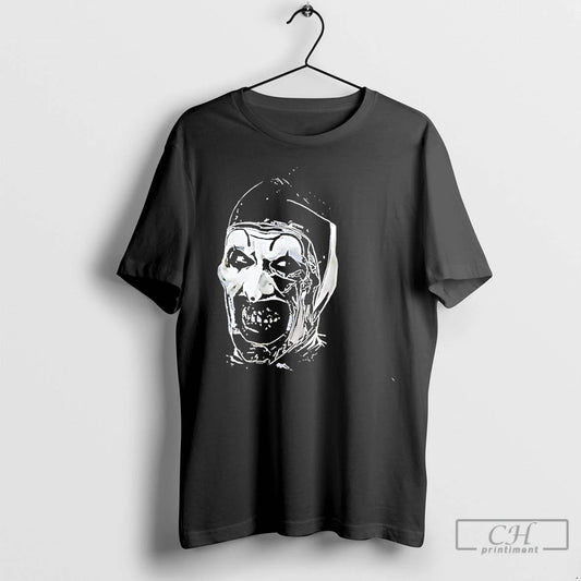 Premium The Terrifier Horror Character Big Face Halloween T Shirts