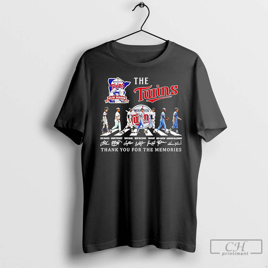 Premium The Twins 65th Anniversary 1961 2026 Thank You T-Shirts, Hoodie, Sweatshirt | AU18TeeNovaLab.com