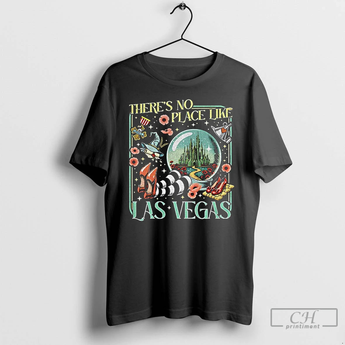 Premium The Wonderful Wizard No Place Like Las Vegas T-Shirts, Hoodie, Sweatshirt | AU18TeeNovaLab.com