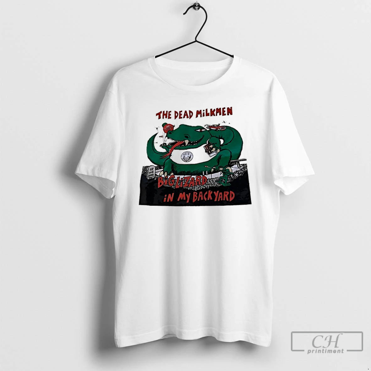 Premium The Dead Milkmen Big Lizard In My Backyard T-Shirts, Hoodie, Sweatshirt | AU18TeeNovaLab.com