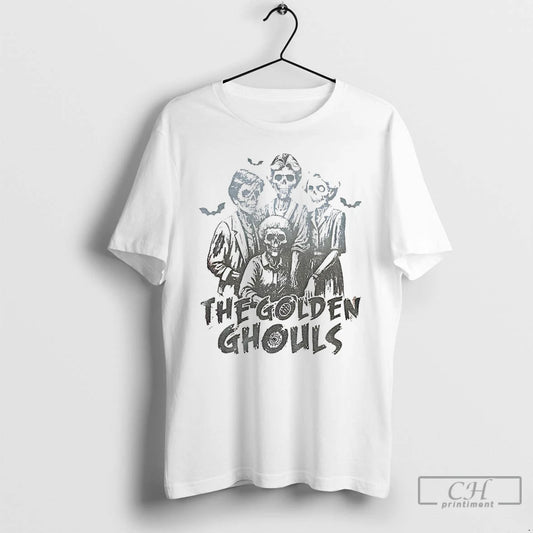 Premium The Golden Ghouls The Golden Girls Halloween Vintage T Shirts