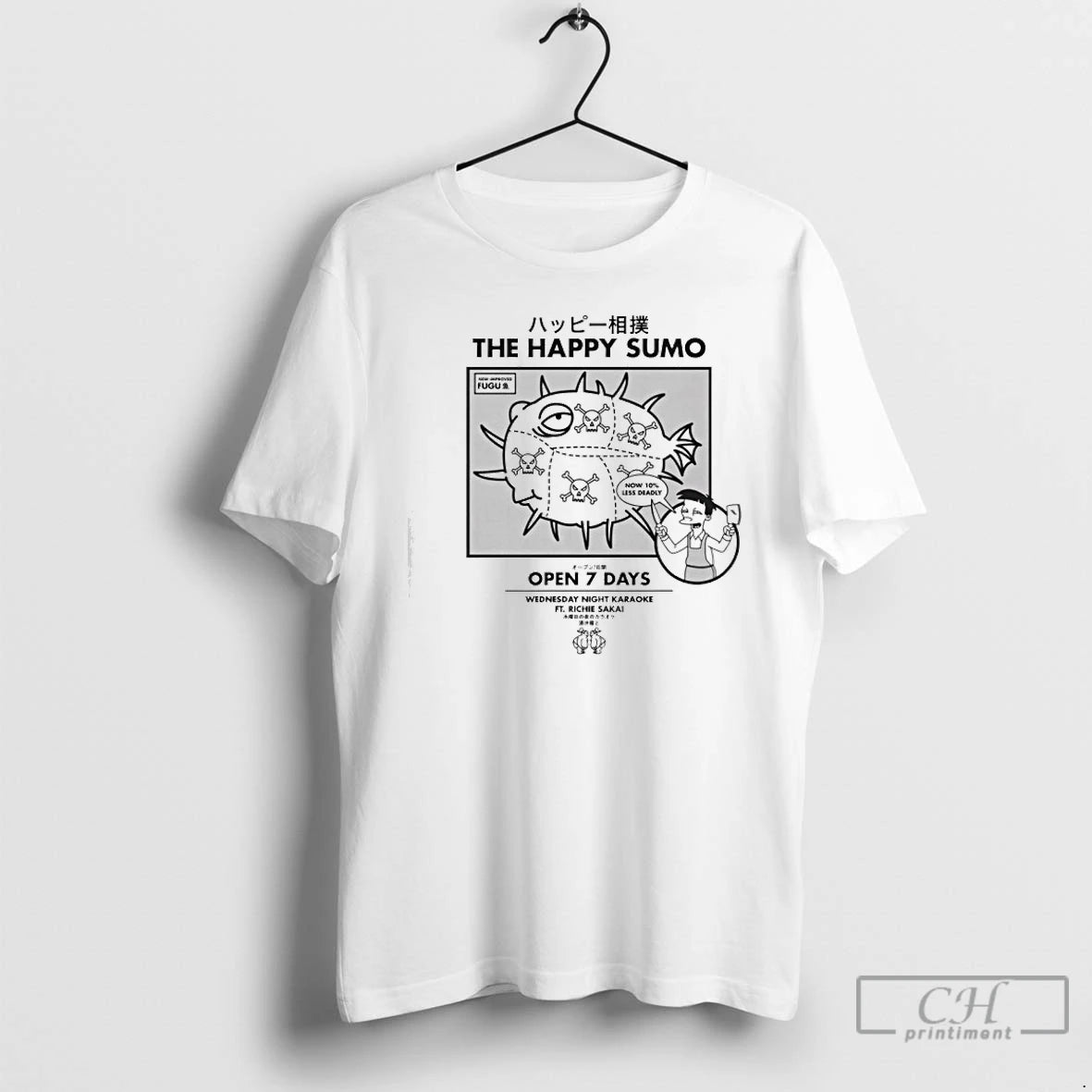 Premium The Happy Sumo Open 7 Day T-Shirts, Hoodie, Sweatshirt | AU18TeeNovaLab.com