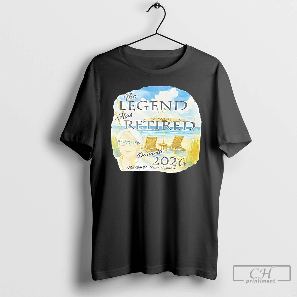Premium The Legend Has Retired Dannette 2026 Not My Problem Anymore T-Shirts, Hoodie, Sweatshirt | AU18TeeNovaLab.com