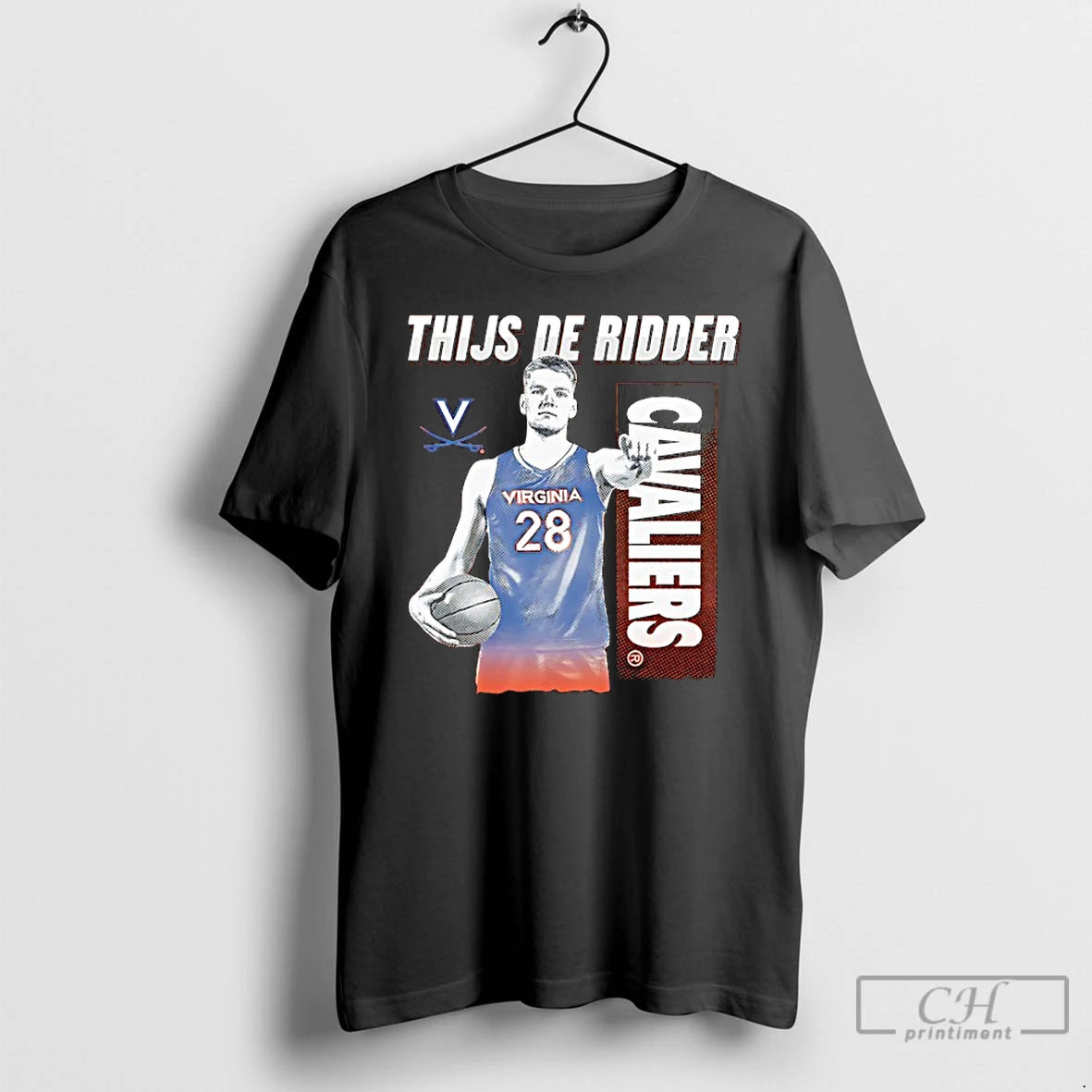 Thijs De Ridder Virginia Cavaliers Graphic