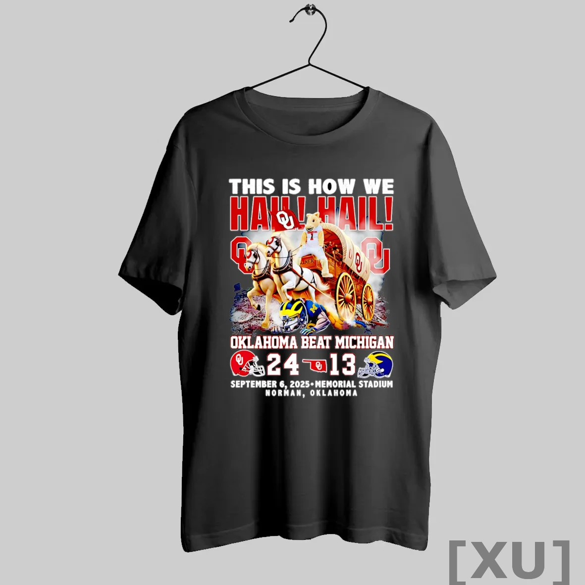 Premium This Is How We Hail Hail Oklahoma Beat Michigan Mascot T Shirts