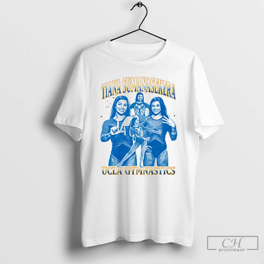 Premium Tiana Sumanasekera Ucla Gymnastics Illustrated T-Shirts, Hoodie, Sweatshirt | AU18TeeNovaLab.com