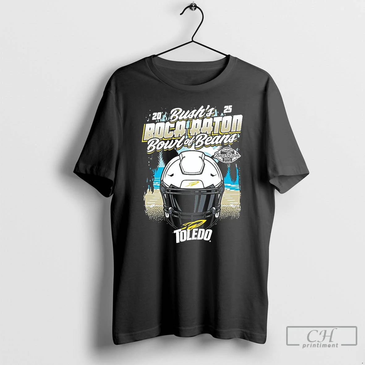 Premium Toledo Rockets 2025 Boca Raton Bowl Helmet T-Shirts, Hoodie, Sweatshirt | AU18TeeNovaLab.com