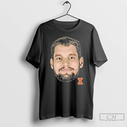 Premium Tomislav Ivisic Portrait Head Illinois Fighting Illini T-Shirts, Hoodie, Sweatshirt | AU18TeeNovaLab.com