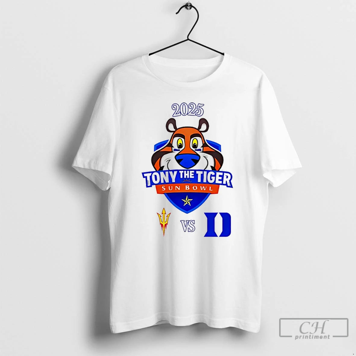 Premium Tony The Tiger Sun Bowl 2025 Arizona State Vs Duke T-Shirts, Hoodie, Sweatshirt | AU18TeeNovaLab.com