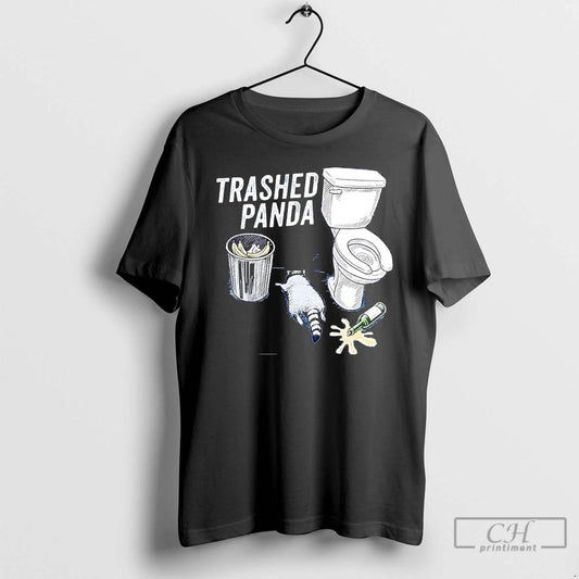 Premium Trashed Panda Drunk Raccoon T-Shirts, Hoodie, Sweatshirt | AU18TeeNovaLab.com