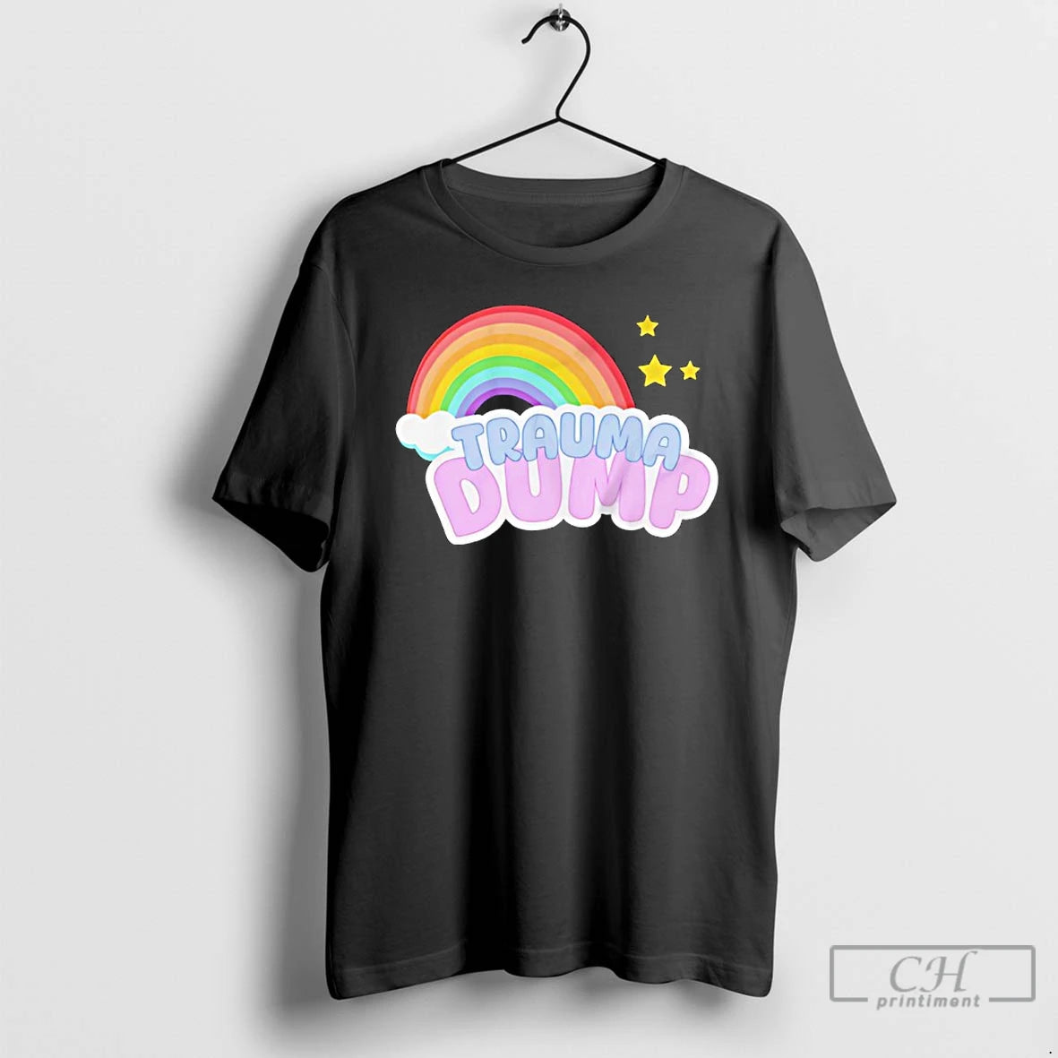 Premium Trauma Dump Rainbow T-Shirts, Hoodie, Sweatshirt | AU18TeeNovaLab.com
