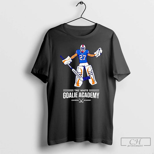 Premium Tre White Goalie Academy Zero Goals Allowed Zero Games Played T-Shirts, Hoodie, Sweatshirt | AU18TeeNovaLab.com