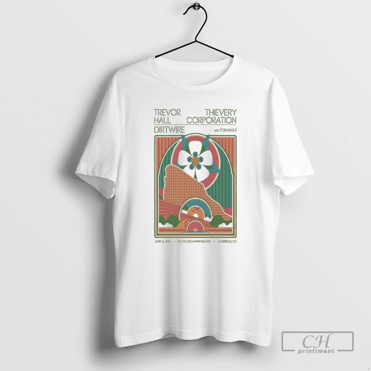 Premium Trevor Hall With Thievery Corporation And Dirtwire Jun 14 2026 In Morrison Co T-Shirts, Hoodie, Sweatshirt