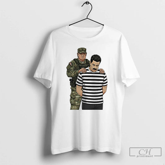 Premium Trump Capturing Nicolas Maduro T-Shirts, Hoodie, Sweatshirt | AU18TeeNovaLab.com