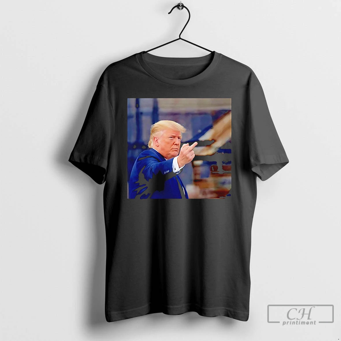 Premium Trump Giving Middle Finger At Ford Plant T-Shirts, Hoodie, Sweatshirt | AU18TeeNovaLab.com