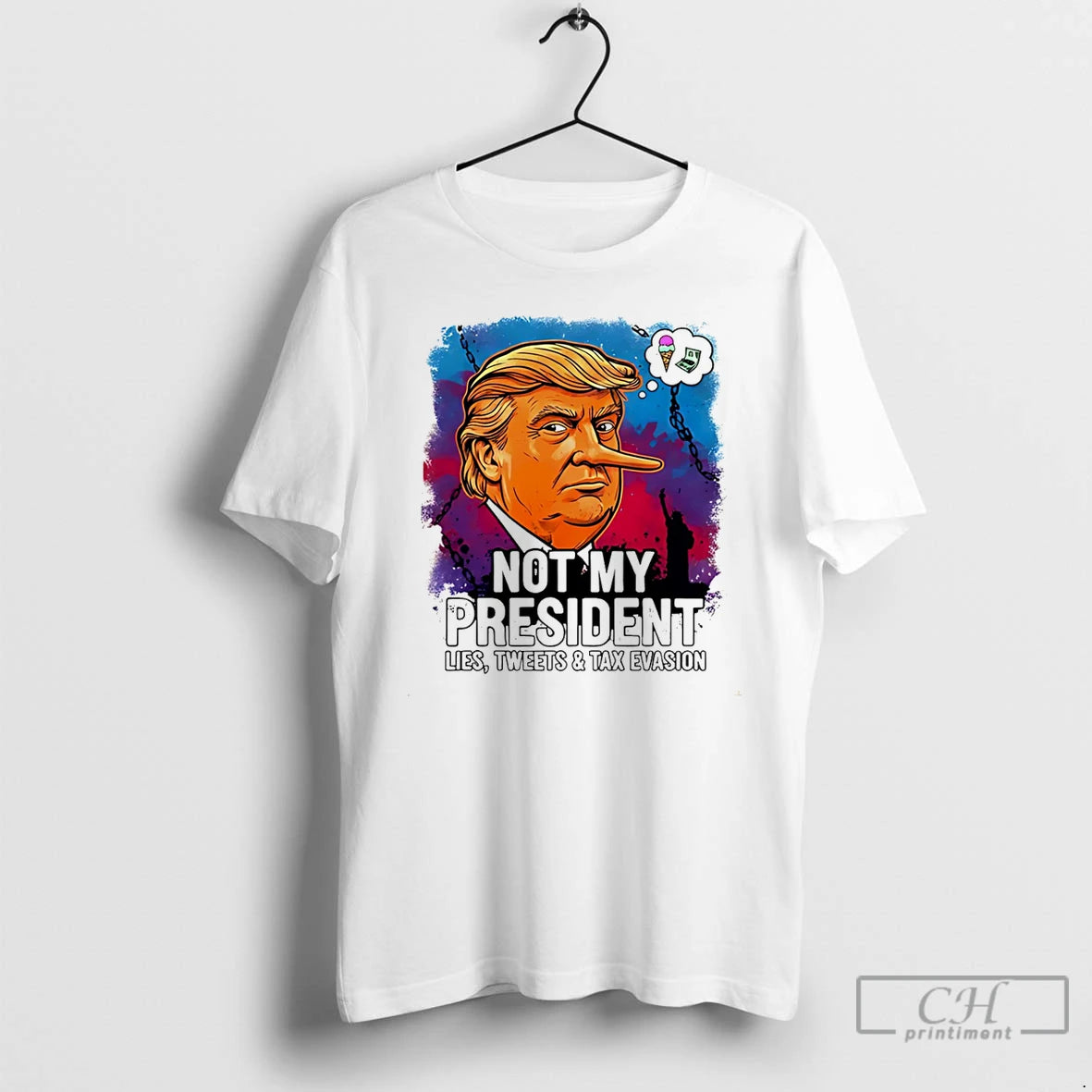 Premium Trump Lies Not My President Lies Tweets And Tax Evasion T-Shirts, Hoodie, Sweatshirt | AU18TeeNovaLab.com